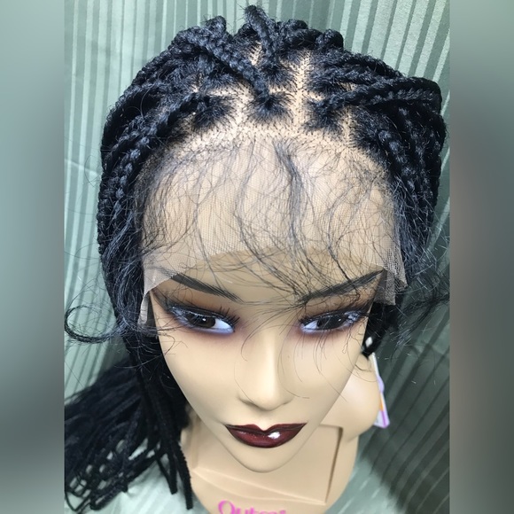 Outre Knotless Square Part Braids 13x4 Lace Frontal Wig - Picture 5 of 16